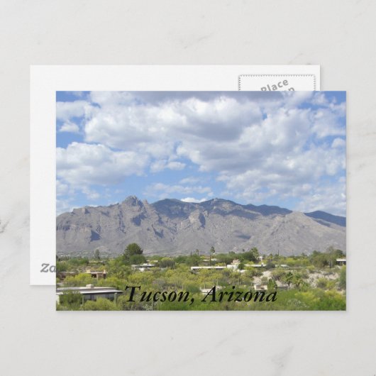 Carte postale Tucson, Arizona (Devant / Derrière)