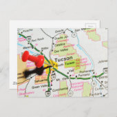 Carte Postale Tucson, Arizona (Devant / Derrière)