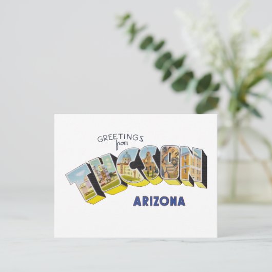 Carte Postale Tucson AZ (Debout devant)