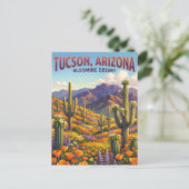 Carte Postale Tucson États-Unis (Debout devant)
