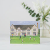 Carte Postale Tudor House 1995 (Debout devant)