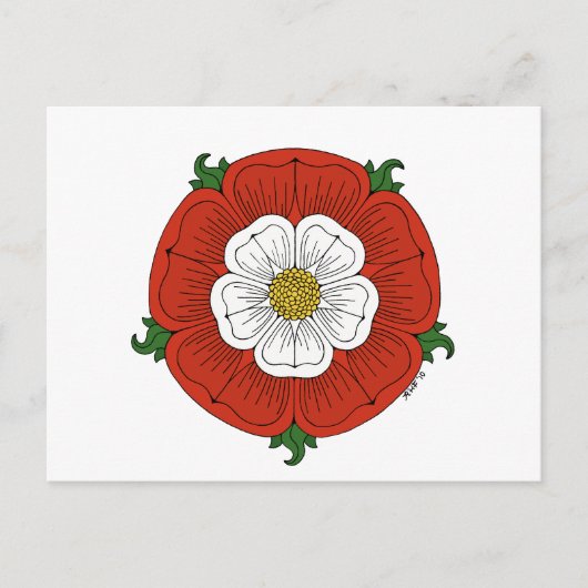 Carte Postale Tudor Rose (Devant)