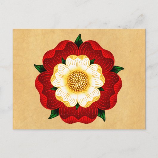 Carte Postale Tudor Rose (Devant)