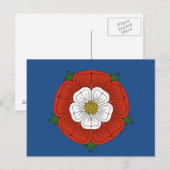 Carte Postale Tudor Rose (Devant / Derrière)