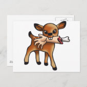 Carte Postale Tueur Bambi (Devant / Derrière)