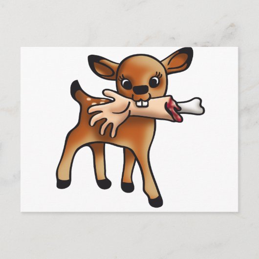 Carte Postale Tueur Bambi (Devant)