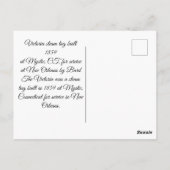 Carte Postale Tug à vapeur Victoria 1859 (Dos)