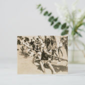 Carte Postale Tug of War Photo Vintage (Debout devant)