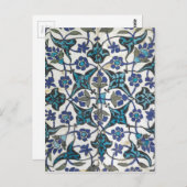 Carte Postale Tuile kurde, Syrie, vers le 17ème siècle (Devant / Derrière)