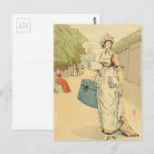 Carte Postale Tuileries 1802 (Devant / Derrière)