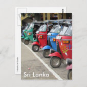 Carte Postale tuk colombo (Devant / Derrière)