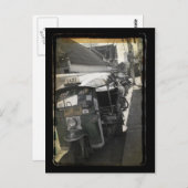 Carte Postale tuk tuk (Devant / Derrière)