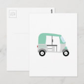 Carte Postale Tuk Tuk (Devant / Derrière)