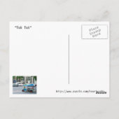 Carte Postale Tuk Tuk (Dos)