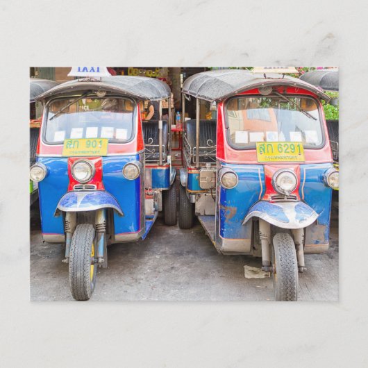 Carte Postale Tuk tuk de Bangkok (Devant)