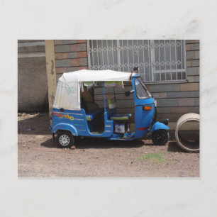Carte Postale Tuk Tuk en Éthiopie