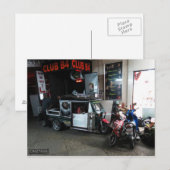 Carte Postale Tuk-Tuk, Pattaya, Thaïlande (Devant / Derrière)