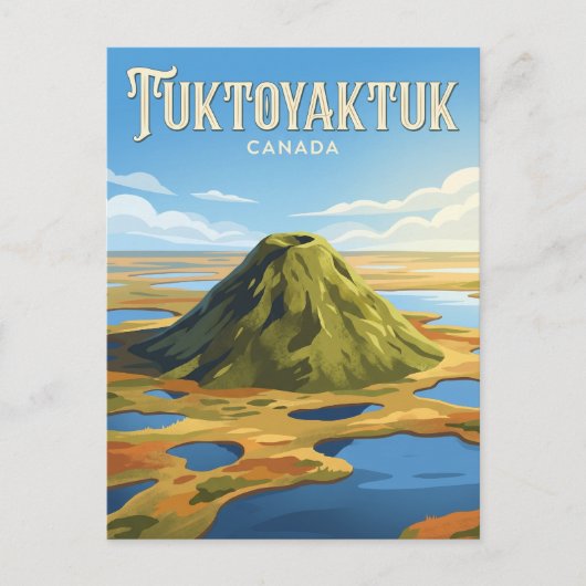 Carte Postale Tuktoyaktuk Canada (Devant)