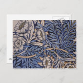 Carte Postale Tulip et Willow Par William Morris (Devant / Derrière)