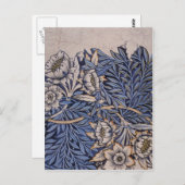 Carte Postale Tulip et Willow Par William Morris (Devant / Derrière)