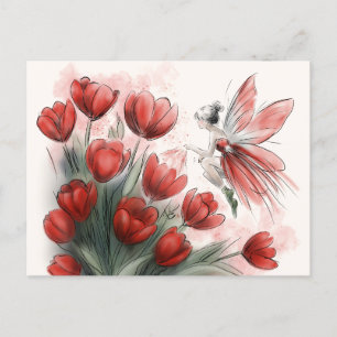 Carte Postale Tulip Fairy
