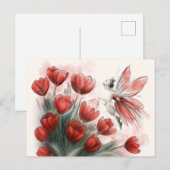 Carte Postale Tulip Fairy (Devant / Derrière)