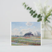 Carte Postale Tulip Fields at Sassenheim par Claude Monet (Debout devant)