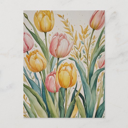 Carte Postale Tulip Reverie (Devant)