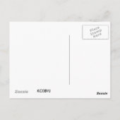 CARTE POSTALE TULIP ROSE MULTICOLORÉ (Dos)