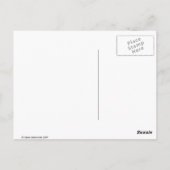 Carte Postale Tulipe (carte postale) (Dos)
