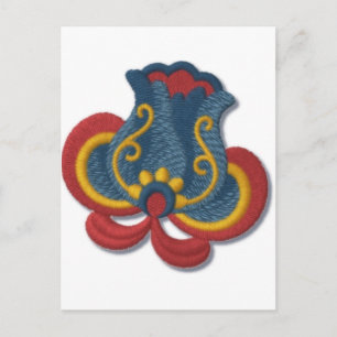 Carte Postale Tulipe roupie norvégienne