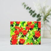 Carte Postale Tulipes (Debout devant)