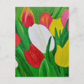 Carte Postale Tulipes 2a (Devant)