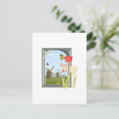 Carte Postale Tulipes d'Amsterdam (Debout devant)