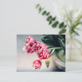 Carte Postale Tulipes dans un vase (Debout devant)