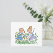 Carte Postale Tulipes dansantes (Debout devant)