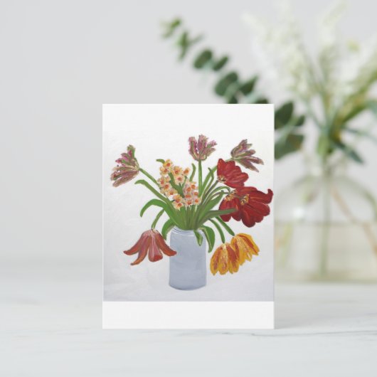 Carte Postale Tulipes de perroquets : Susan Payne-Trutna (Debout devant)