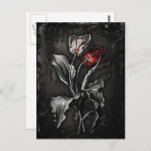 Carte Postale Tulipes gothiques (Devant / Derrière)