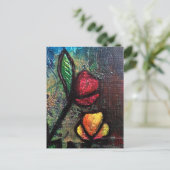 Carte Postale Tulipes Peintes (Debout devant)