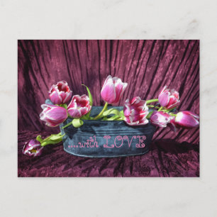 Carte Postale Tulipes pour toi ...