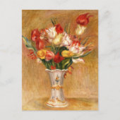 Carte Postale Tulipes, Renoir (Devant)