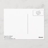 Carte Postale Tulips De Hollande Par Claude Monet (Dos)