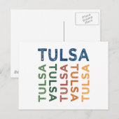 Carte Postale Tulsa Cute (Devant / Derrière)