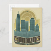Carte Postale Tulsa, OK (Devant / Derrière)
