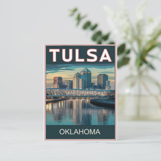 Carte Postale Tulsa, Oklahoma (Debout devant)