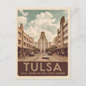 Carte Postale Tulsa, Oklahoma (Devant)