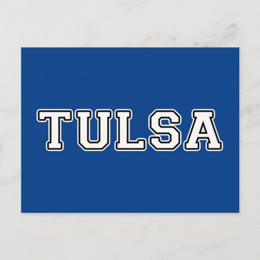 Carte Postale Tulsa Oklahoma (Devant)