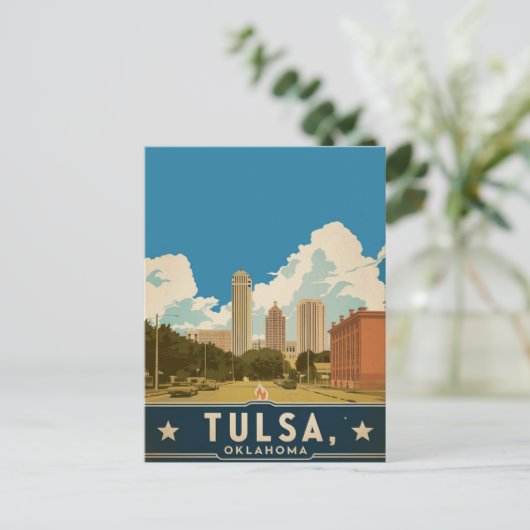 Carte Postale Tulsa, Oklahoma (Debout devant)