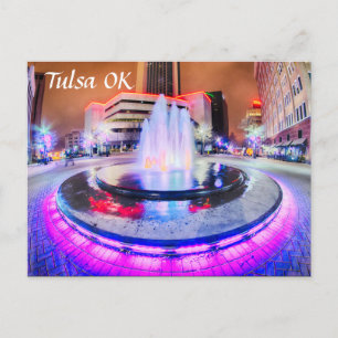 Carte Postale tulsa oklahoma centre-ville