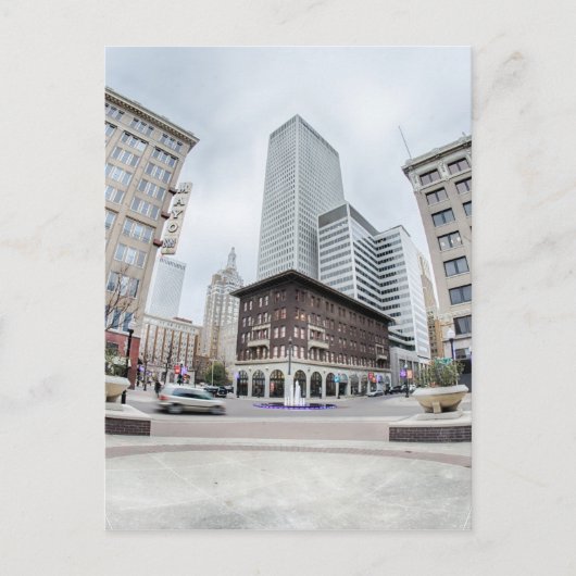 Carte Postale tulsa oklahoma centre-ville (Devant)
